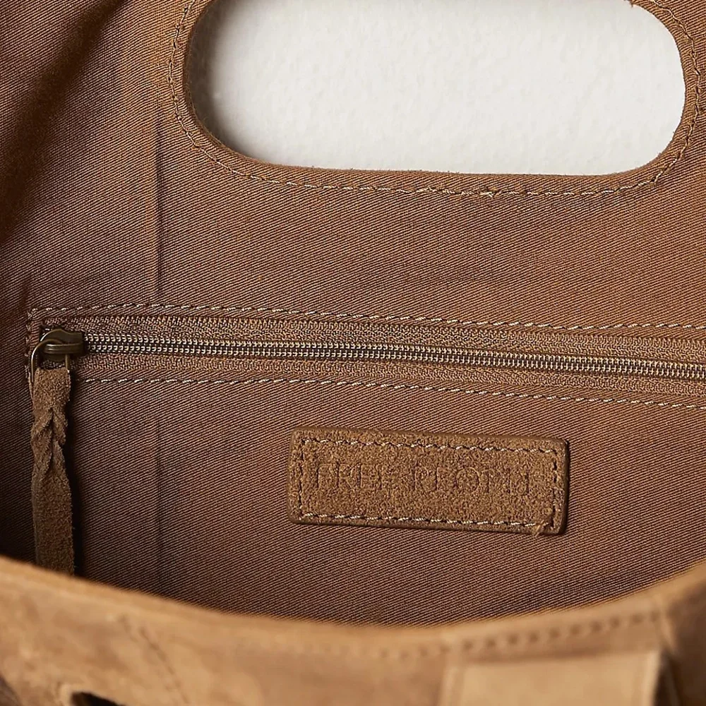 Free People Suede Caravan Tote brown - Picture 5 of 15